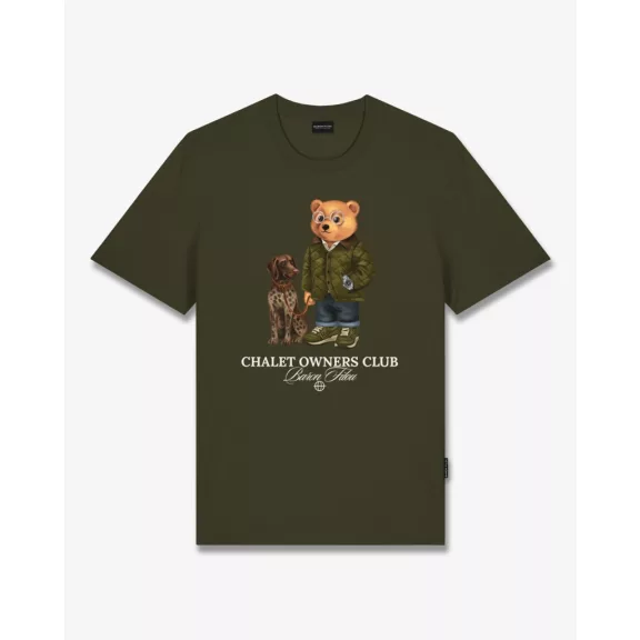 FW26 Supima Cotton T-Shirt Filou 182 - Olive Green FW26 Supima Cotton T-Shirt Filou 182 - Olive Green