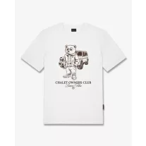 FW26 Supima Cotton Lineart T-Shirt Filou 183 - White