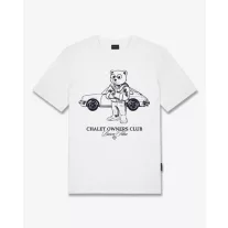 FW26 Supima Cotton Lineart T-Shirt Filou 186 - White