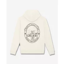 FW26 Oval Backprint Hoodie Filou 187 - Off-White