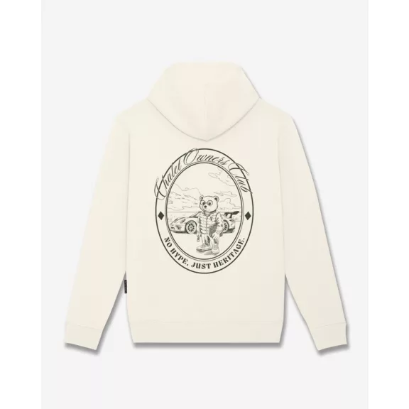 FW26 Oval Backprint Hoodie Filou 187 - Off-White FW26 Oval Backprint Hoodie Filou 187 - Off-White