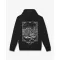 FW26 Backprint Poster Lineart Hoodie Filou 186 - Black