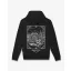 FW26 Backprint Poster Lineart Hoodie Filou 186 - Black
