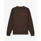 FW26 Backprint Poster Lineart Pullover Filou 186 - Chocolate Brown FW26 Backprint Poster Lineart Pullover Filou 186 - Chocolate Brown