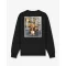 FW26 Backprint Poster Pullover Filou 183 Chalet Owners Club - Black