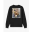 FW26 Backprint Poster Pullover Filou 183 Chalet Owners Club - Black