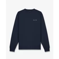   FW26 Backprint Pullover Filou 187 Chalet Owners Club BARON - Oxford Blue