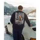 FW26 Backprint Pullover Filou 187 Chalet Owners Club BARON - Oxford Blue FW26 Backprint Pullover Filou 187 Chalet Owners Club BARON - Oxford Blue