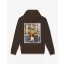 FW26 Backprint Poster Hoodie Filou 183 Chalet Owners Club - Chocolate Brown