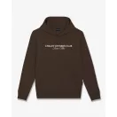 FW26 Backprint Poster Hoodie Filou 183 Chalet Owners Club - Chocolate Brown FW26 Backprint Poster Hoodie Filou 183 Chalet Owners Club - Chocolate Brown