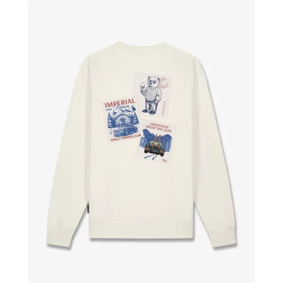 FW26 Backprint Pullover Filou 181 WINTER STAMPS - Off-White FW26 Backprint Pullover Filou 181 WINTER STAMPS - Off-White