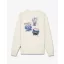 FW26 Backprint Pullover Filou 181 WINTER STAMPS - Off-White