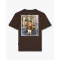 FW26 Backprint Poster T-Shirt Filou 183 Chalet Owners Club - Chocolate Brown