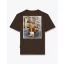FW26 Backprint Poster T-Shirt Filou 183 Chalet Owners Club - Chocolate Brown