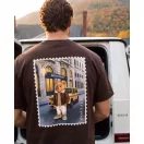 FW26 Backprint Poster T-Shirt Filou 183 Chalet Owners Club - Chocolate Brown FW26 Backprint Poster T-Shirt Filou 183 Chalet Owners Club - Chocolate Brown
