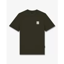 FW26 Backprint T-Shirt Filou 182 STAMP - Olive Green
