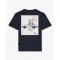 FW26 Backprint T-Shirt Filou 186 STAMP - Oxford Blue