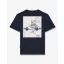 FW26 Backprint T-Shirt Filou 186 STAMP - Oxford Blue