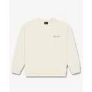 FW26 Oversized Backprint Pullover FUCK 9-5 - Off-White FW26 Oversized Backprint Pullover FUCK 9-5 - Off-White