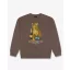 FW26 Oversized Pullover CHEETAH - Chocolate Brown