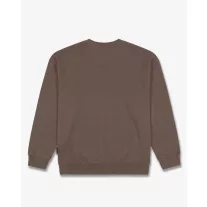 FW26 Oversized Pullover CHEETAH - Chocolate Brown