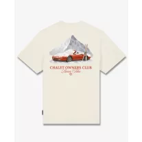 FW26 Oversized Backprint T-Shirt SNOWY CAR - Off-White