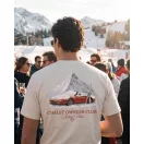 FW26 Oversized Backprint T-Shirt SNOWY CAR - Off-White FW26 Oversized Backprint T-Shirt SNOWY CAR - Off-White
