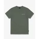 FW26 Oversized Backprint T-Shirt BOTTLES AND WATCHES - Olive Green FW26 Oversized Backprint T-Shirt BOTTLES AND WATCHES - Olive Green
