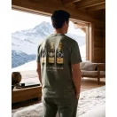 FW26 Oversized Backprint T-Shirt BOTTLES AND WATCHES - Olive Green FW26 Oversized Backprint T-Shirt BOTTLES AND WATCHES - Olive Green