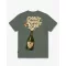 FW26 Oversized Backprint T-Shirt BOTTLE - Olive Green