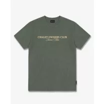 FW26 Oversized Backprint T-Shirt BOTTLE - Olive Green