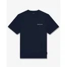 FW26 Oversized Backprint T-Shirt CAR WITH SKIS - Oxford Blue FW26 Oversized Backprint T-Shirt CAR WITH SKIS - Oxford Blue