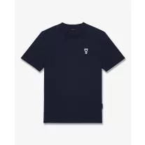 FW26 Signature Embroidered T-Shirt - Oxford Blue