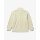 FW26 Signature Embroidered Half-Zip Fleece Pullover - Off-White
