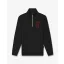 FW26 Signature Half-Zip Pullover - Black