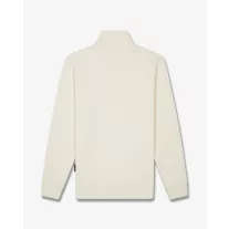 FW26 Signature Half-Zip Pullover - Off-White