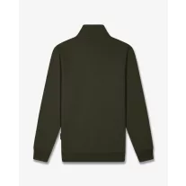 FW26 Signature Half-Zip Pullover - Olive Green