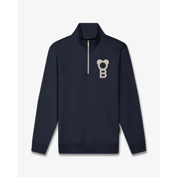 FW26 Signature Half-Zip Pullover - Oxford Blue FW26 Signature Half-Zip Pullover - Oxford Blue