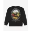 FW26 Oversized Backprint Pullover BARON IS BACK IN TOWN - Black
