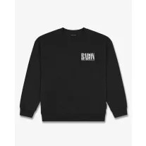   FW26 Oversized Backprint Pullover BARON IS BACK IN TOWN - Black