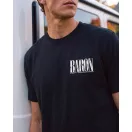 FW26 Oversized Backprint T-Shirt BARON IS BACK IN TOWN - Black FW26 Oversized Backprint T-Shirt BARON IS BACK IN TOWN - Black