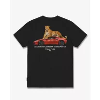   FW26 Oversized Backprint T-Shirt ARAB MONEY, ITALIAN HORSEPOWER - Black