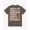 FW26 Oversized Backprint T-Shirt ARAB MONEY - Chocolate Brown