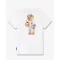 SS25 Backprint T-Shirt with Box Design, Filou CXXIII. - White