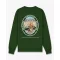 FW25 Pullover Oval Backprint Filou CXLVI. - Forest green