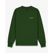 FW25 Pullover Oval Backprint Filou CXLVI. - Forest green