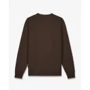 FW26 Embroidered Pullover Filou 181 - Chocolate Brown FW26 Embroidered Pullover Filou 181 - Chocolate Brown