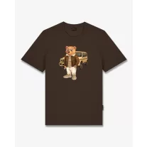 FW26 T-Shirt Filou 183 - Chocolate Brown