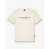   FW26 Backprint Poster T-Shirt Filou 188 Chalet Owners Club - Off-White