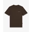 FW26 Poster Lineart Backprint T-Shirt Filou 186 - Chocolate Brown